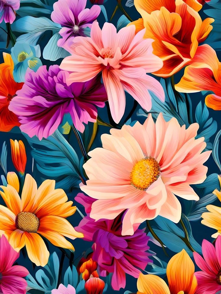 Seamless Floral Pattern 53