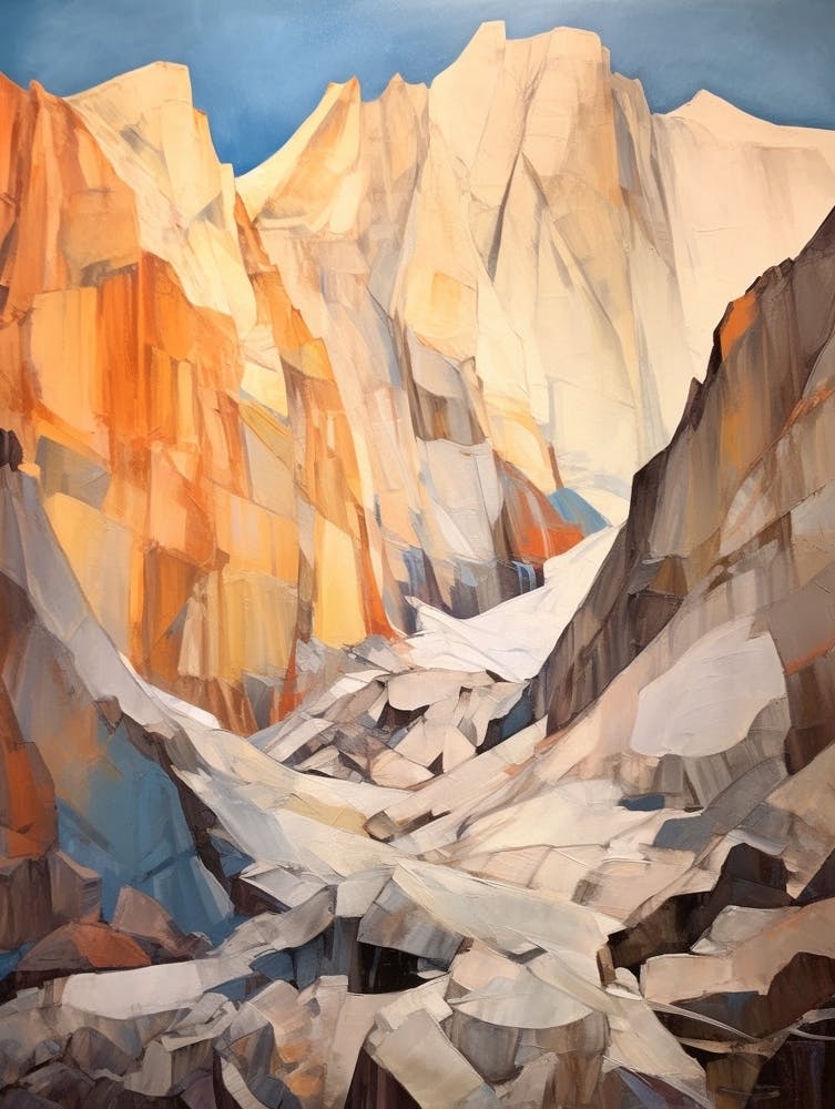 Mount Whitney Usa 3 Mountain Painting