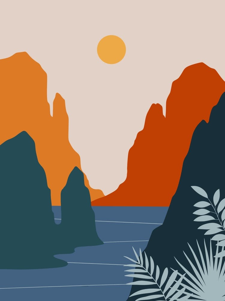 Sunset In The Mountains 9