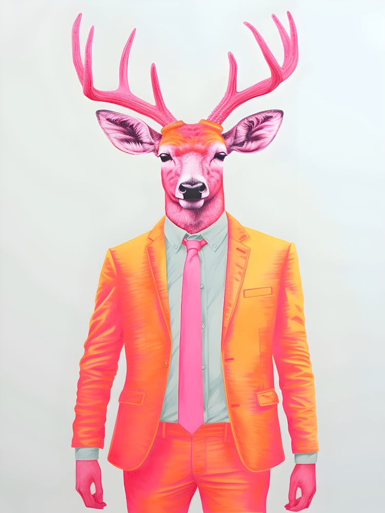 Deer In A Suit
