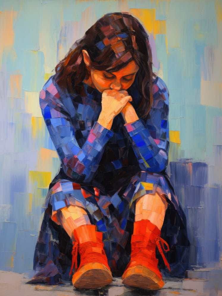 'A Girl In Blue'