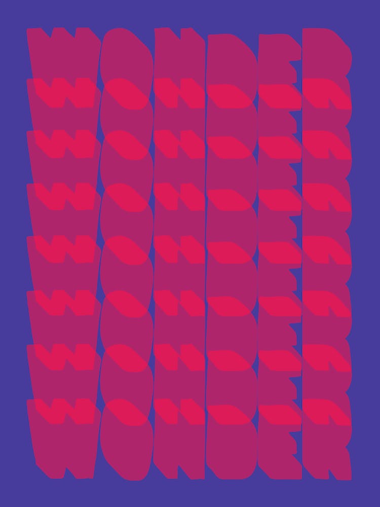Typographie Merveille