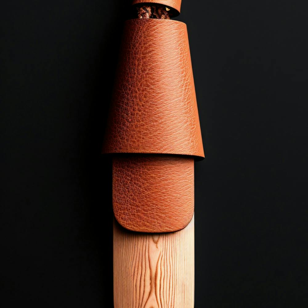 Tan Leather Knife 1