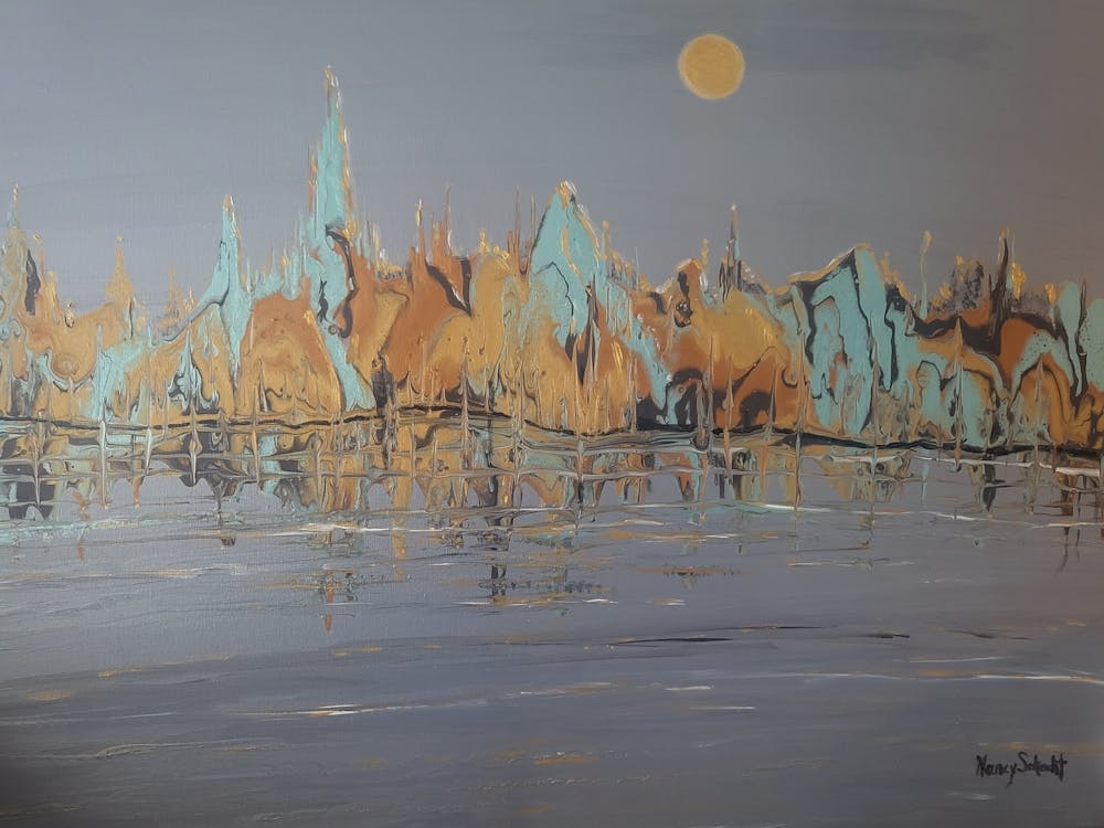 Moonlight Over The Water