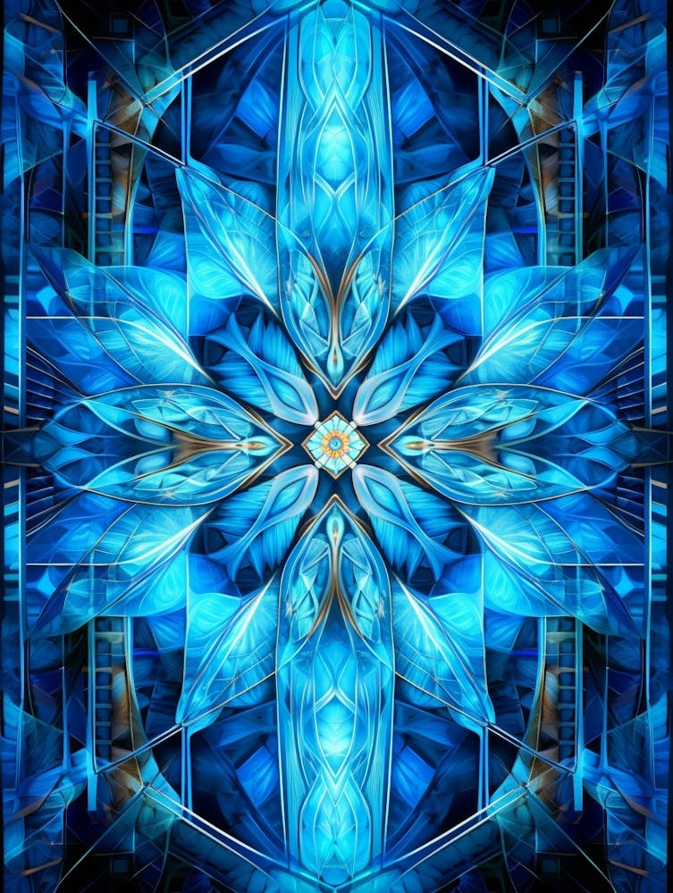 Kinetic Abstract Geometric 5