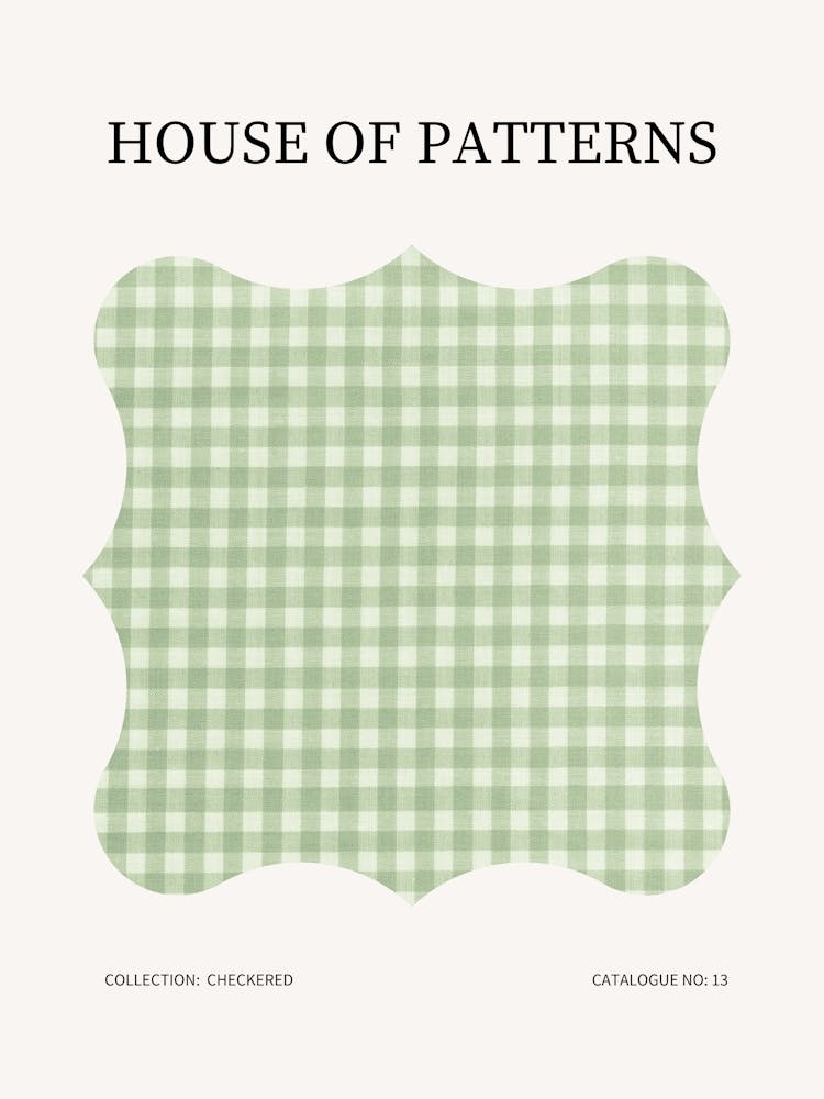 Checkered Pattern Poster 13
