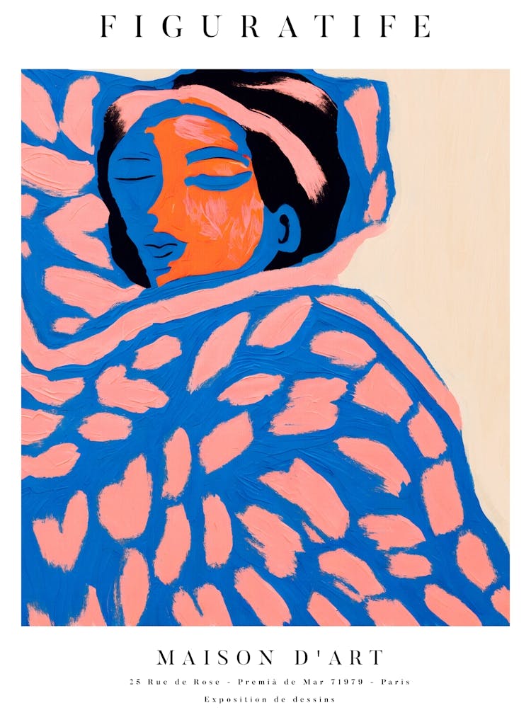 Portrait Figure Gallery Poster Series 2