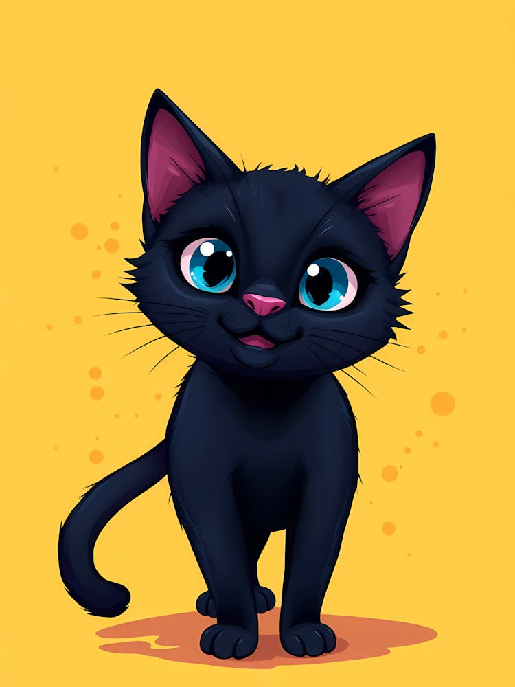 Cute Black Cat