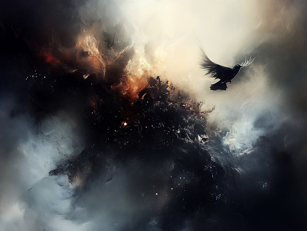 Crow In The Sky