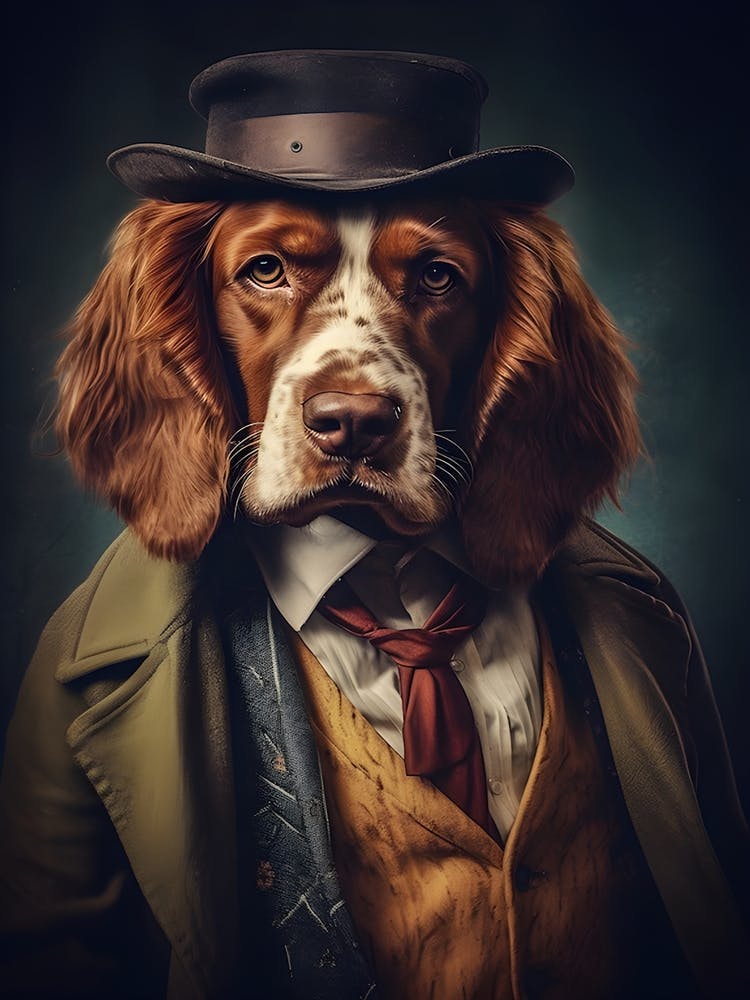 Gangster Dog Welsh Springer Spaniel