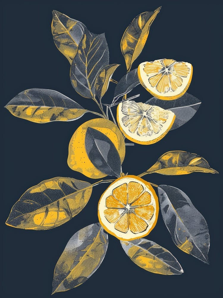 Lemons And Leaves 1