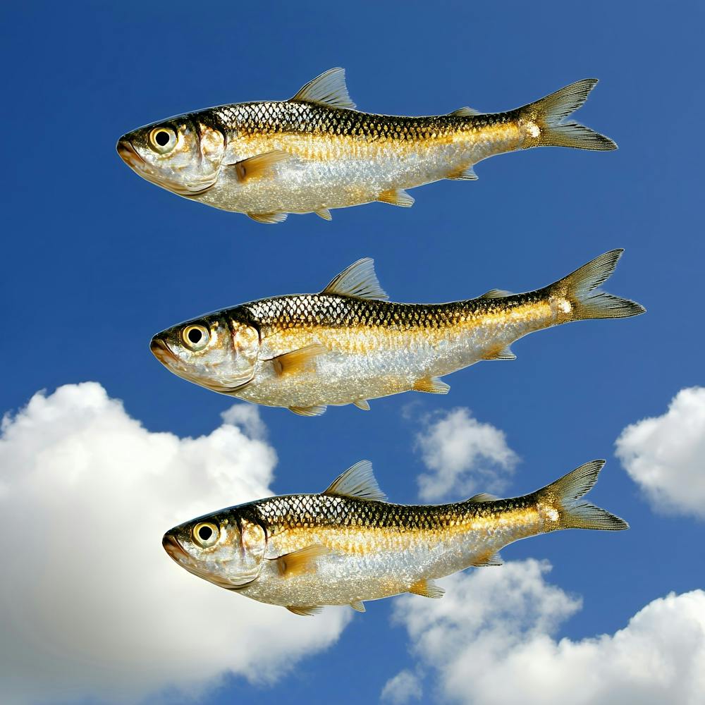 Three Fish In The Sky