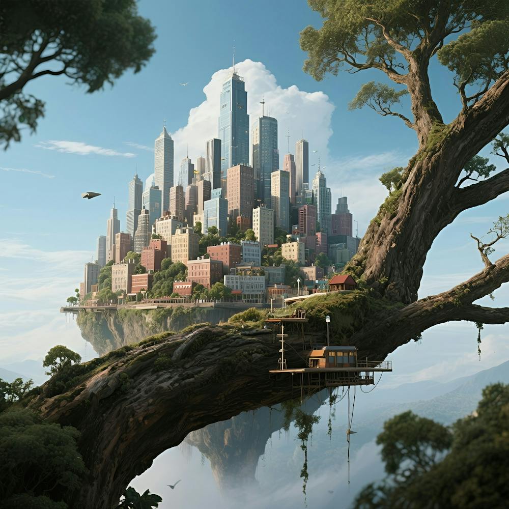 City On A Tree 1