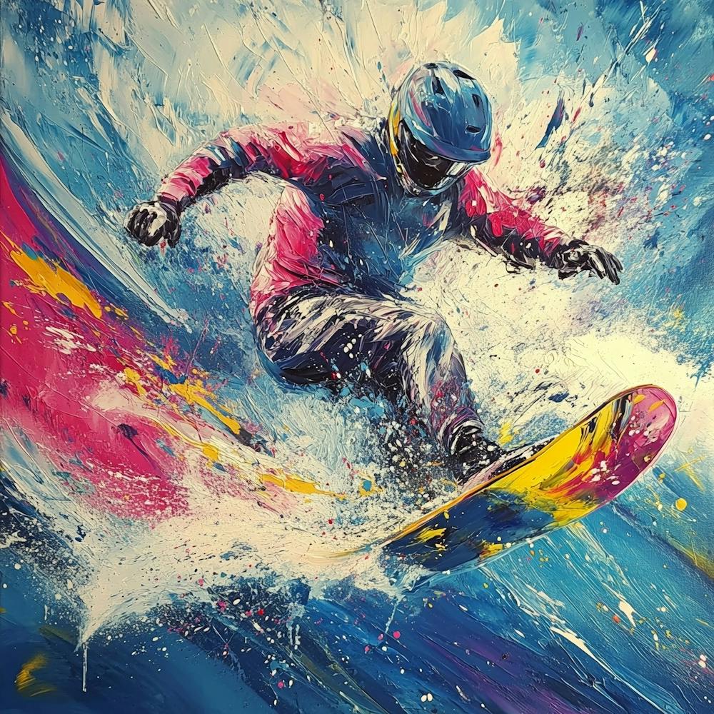 Snowboarder Art 2