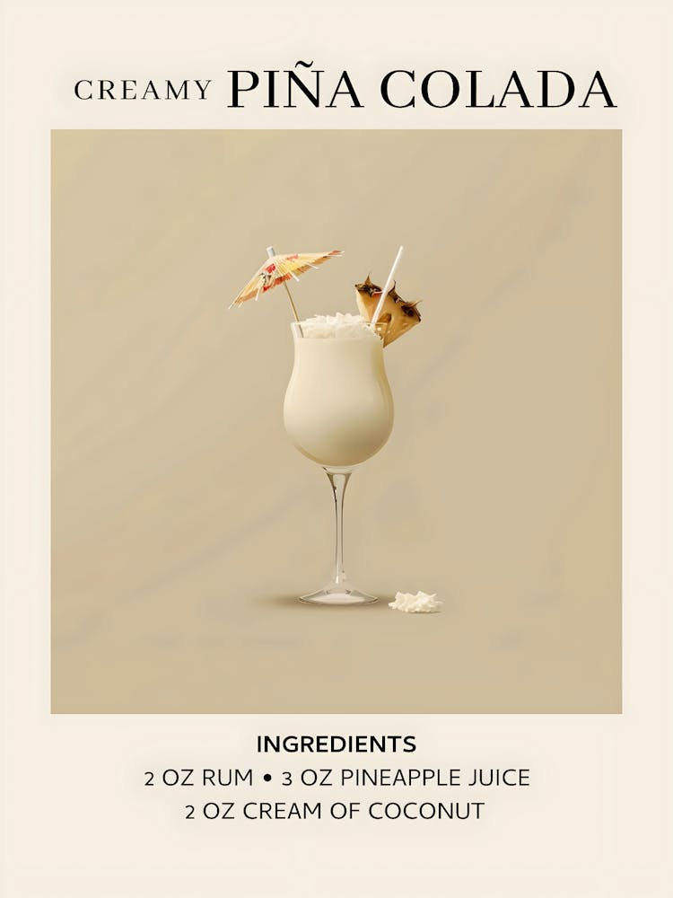 Creamy Pina Colada