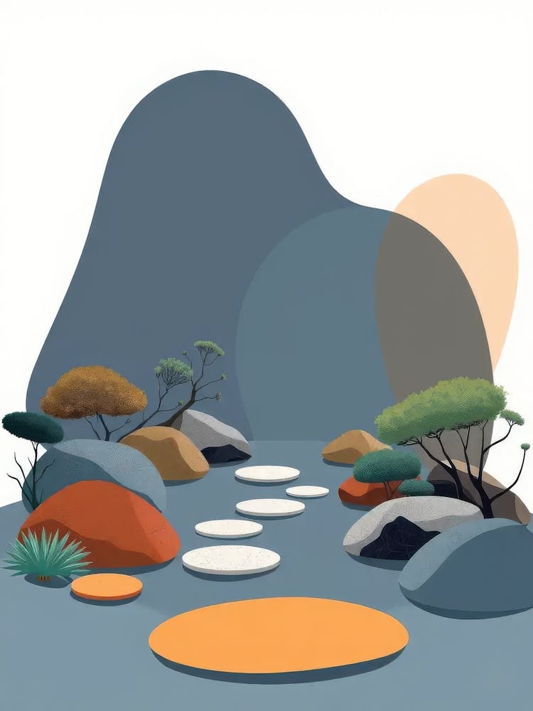 Asiatische Landschaft 17
