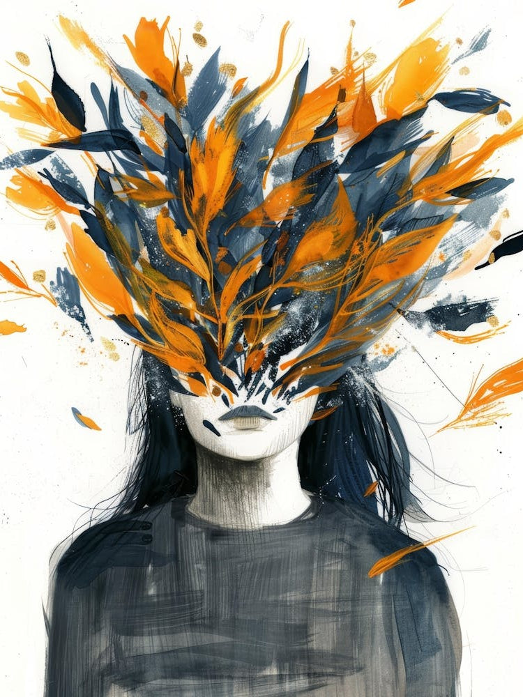 Abstract Of A Woman 36