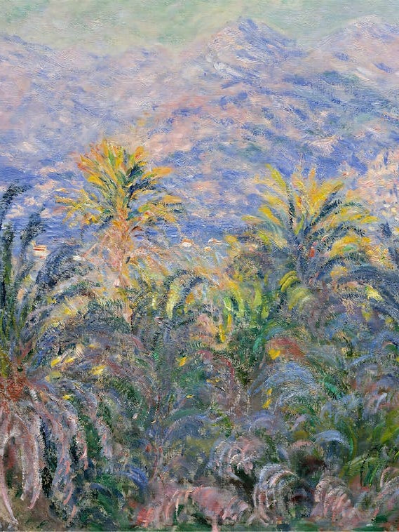 Claude Monet - Palm Trees In The Mountains