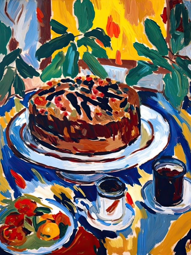 Hazelnut Cake Painting 3