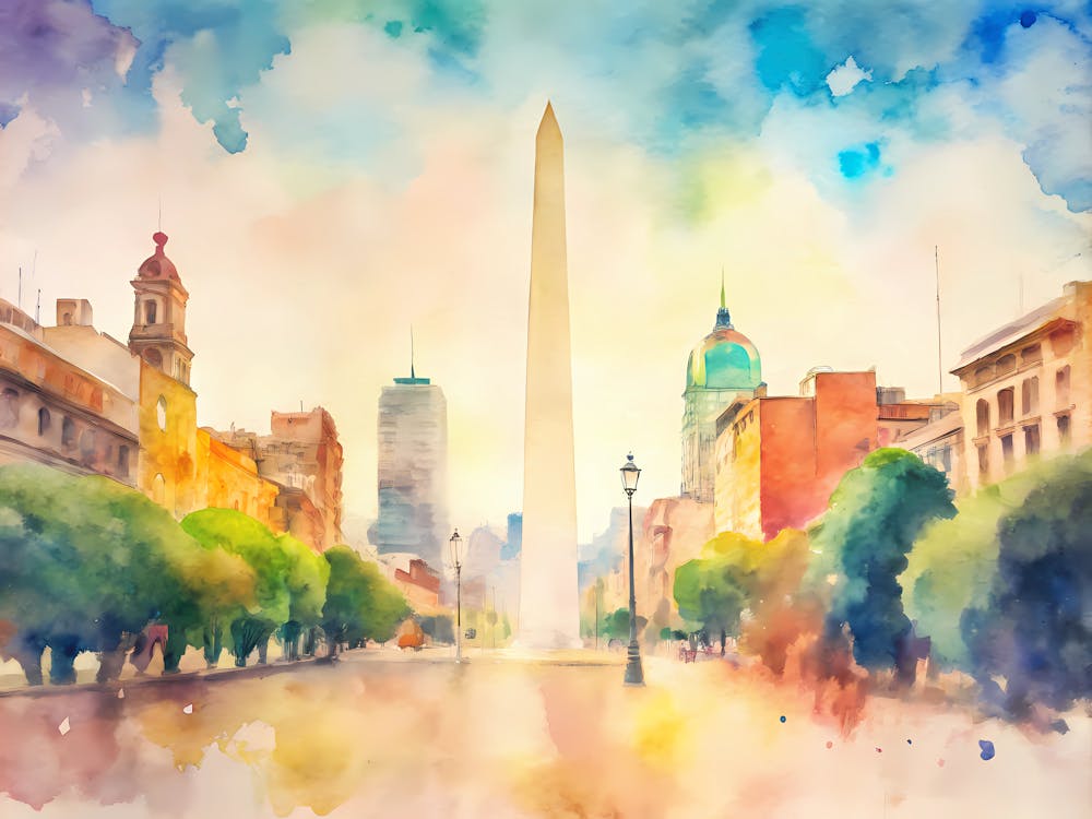 Buenos Aires Argentina A Vintage