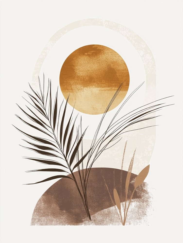Coucher de Soleil Impression sur Toile 8