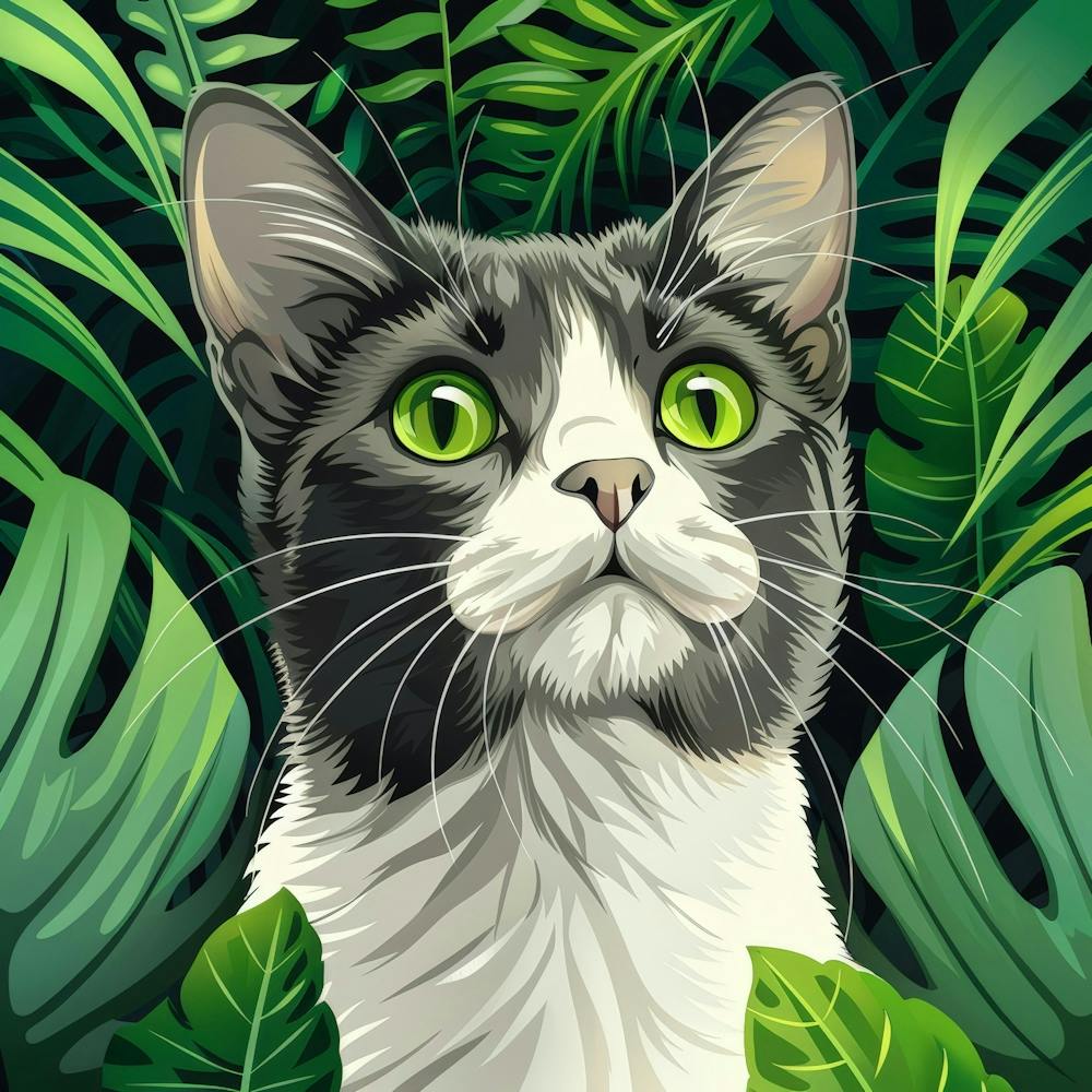 Cat In The Jungle 21