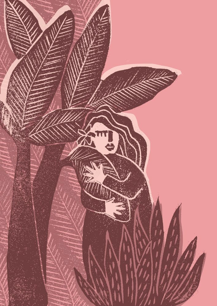 Liaison Avec Feuille de Bananier