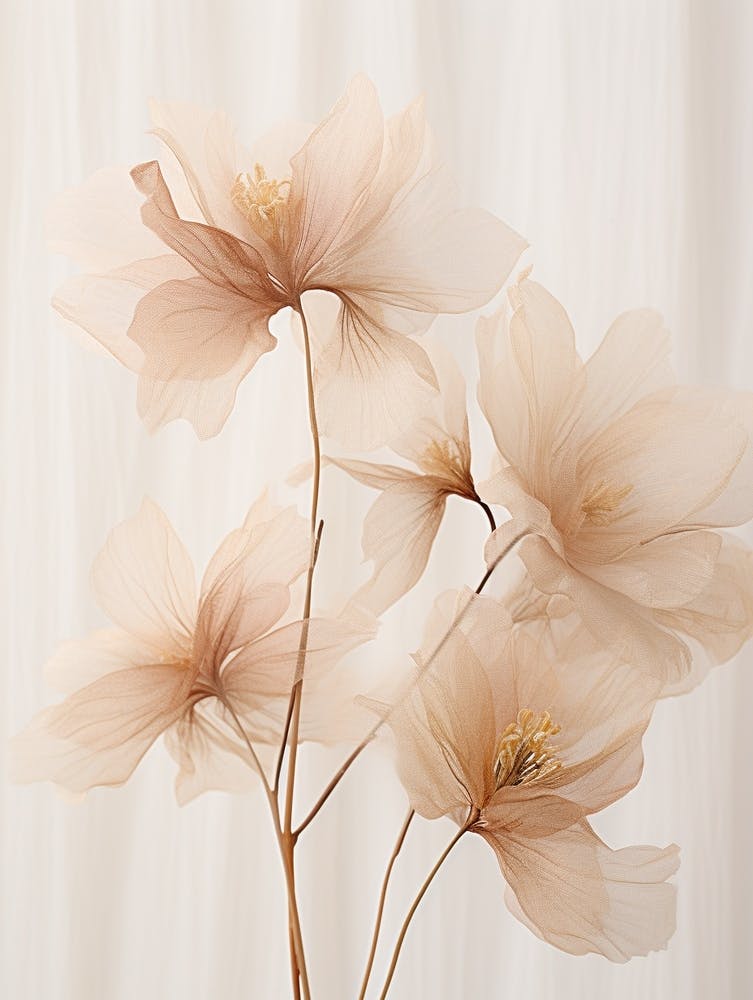 Boho Dried Flowers Peacock Flower 4