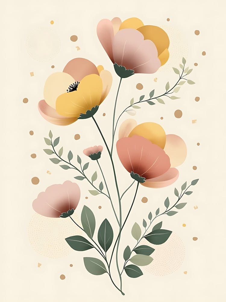 Gentle Blossom Whispers