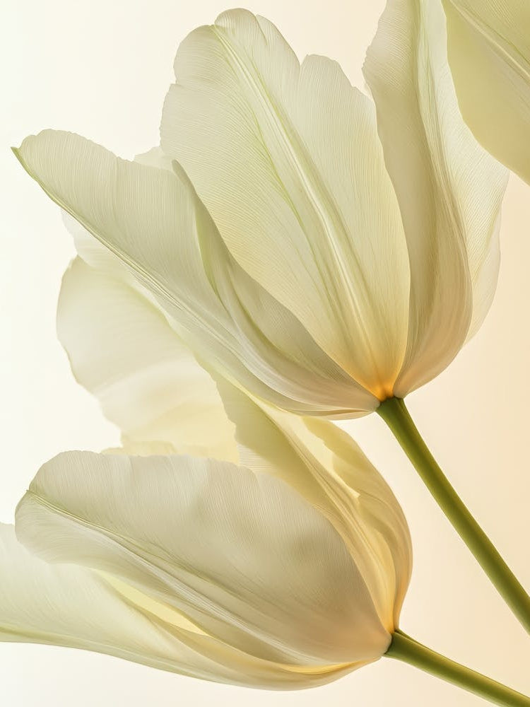 Green Beige Close Up Petals 9 1