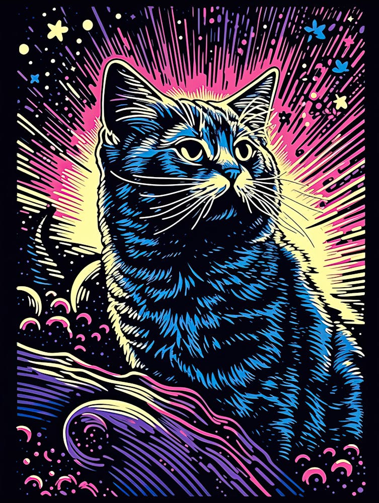 Quantum Purranomaly, Psychedelic Cats series
