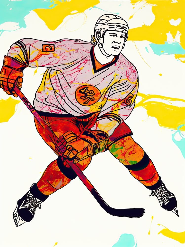 Hockey Pop Art 3