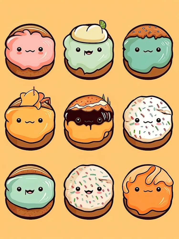 Cute Donuts