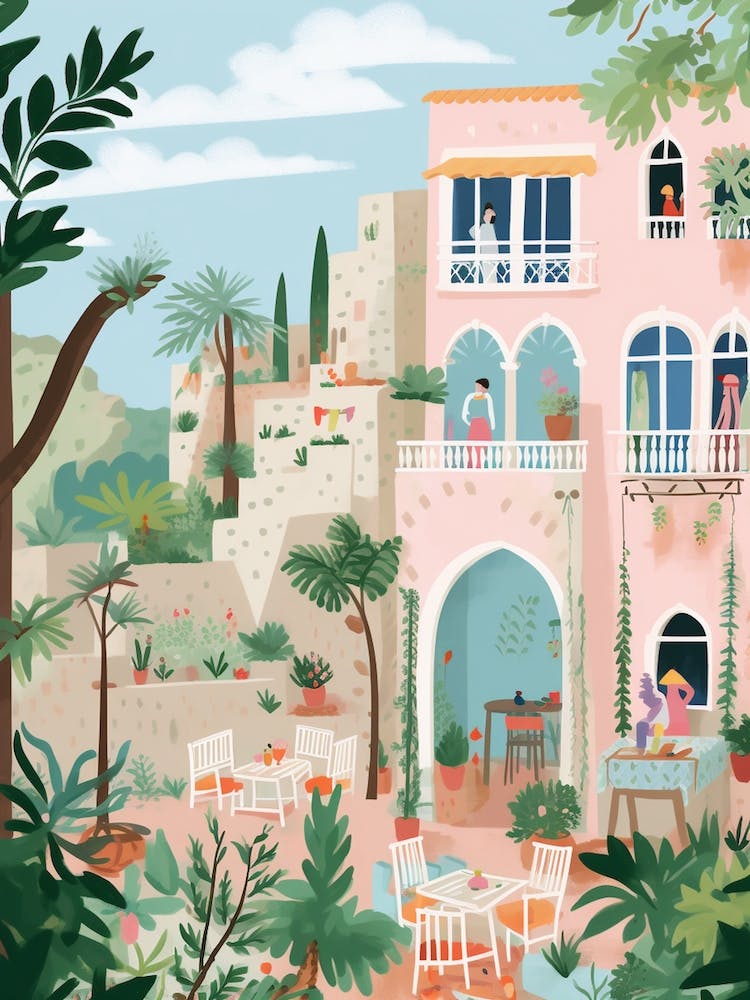 Byblos Lebanon 3 Illustration