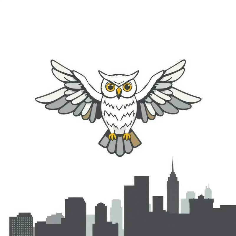 Owl In The Sky 1
