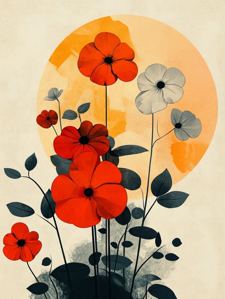 Poppies Canvas Print 10