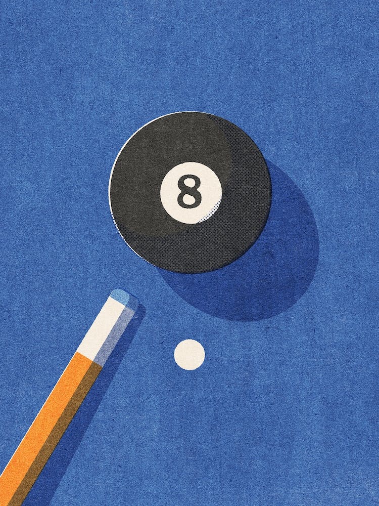 BALLS Billiards - ball 8