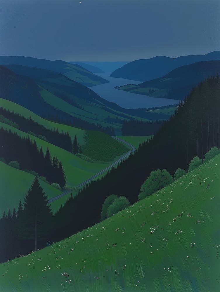 Scotland At Night