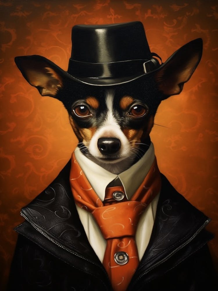 Gangster Dog Toy Fox Terrier 4