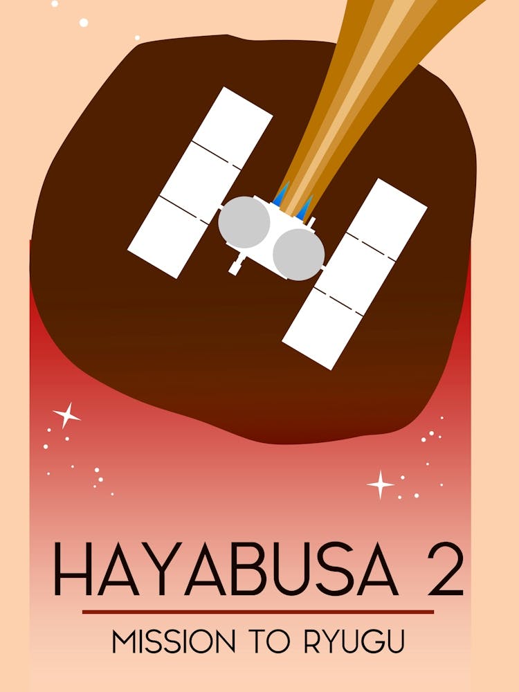 Hayabusa 2 Mission To Ryugu Space Art