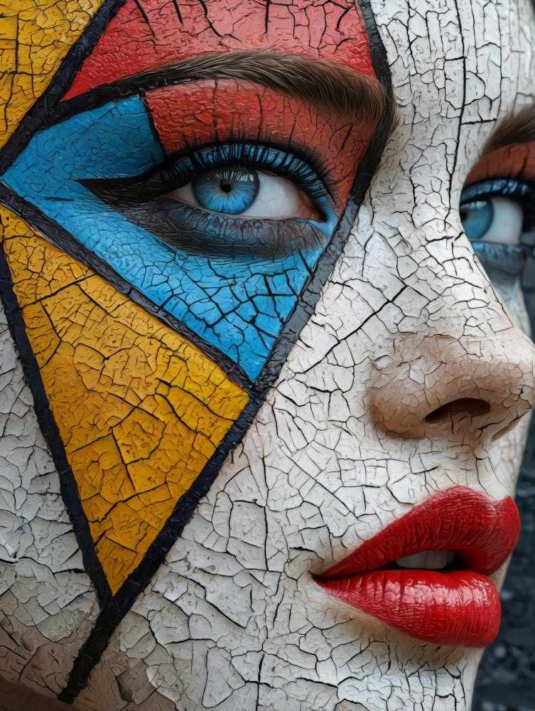 Geometric Portrait 0002 Geometric Portrait 0004 Geo Face 16
