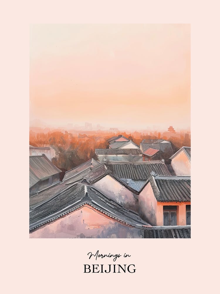 Mornings In Beijing Rooftops Morning Skyline 3