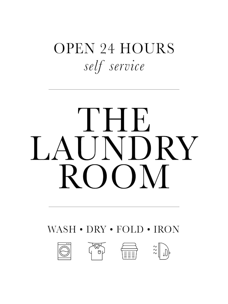 Laundry Room Sign