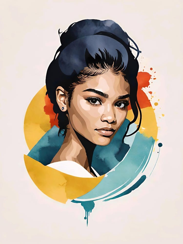Portrait Of Zendaya