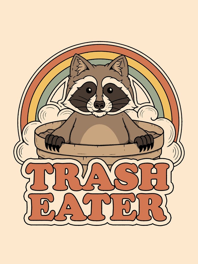 The Trash Eater Raccoon
