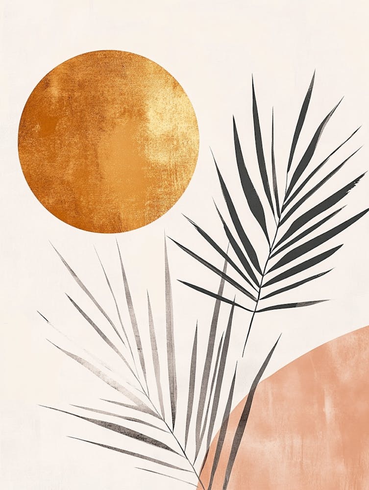 Palm Tree Canvas Print 1