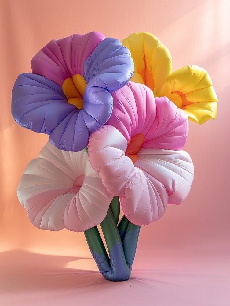 Dreamy Inflatable Flowers Wild Pansy 1