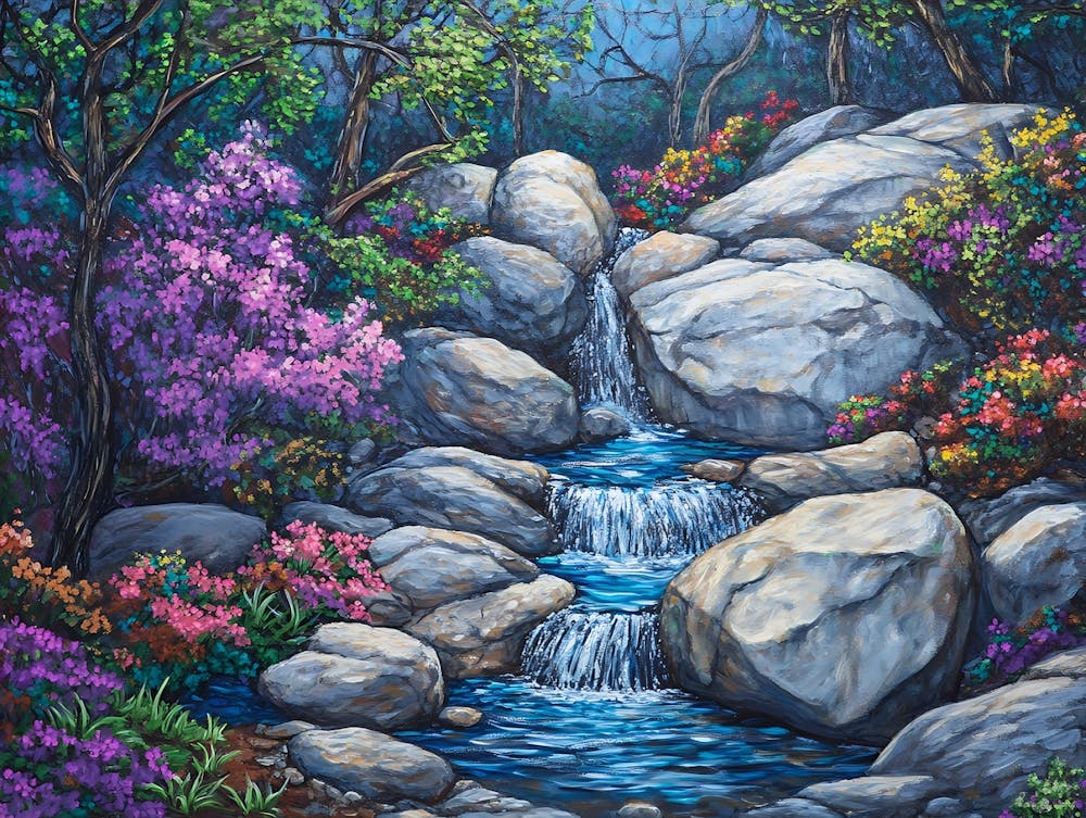 Waterfall In The Woods 5