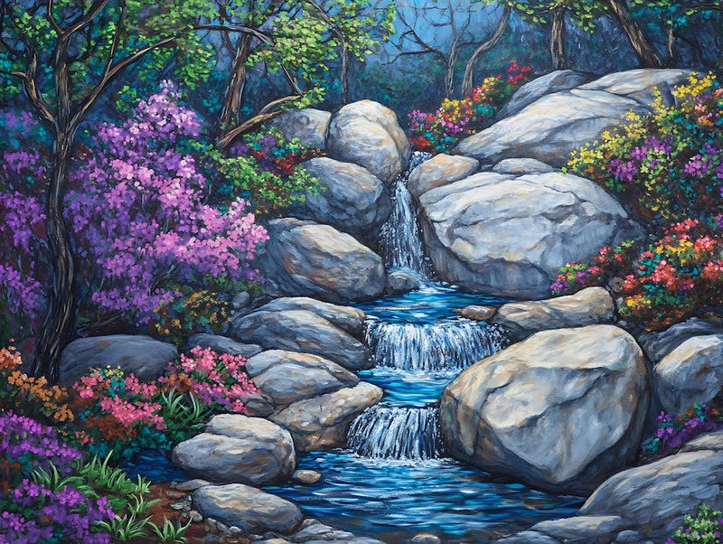 Waterfall In The Woods 5