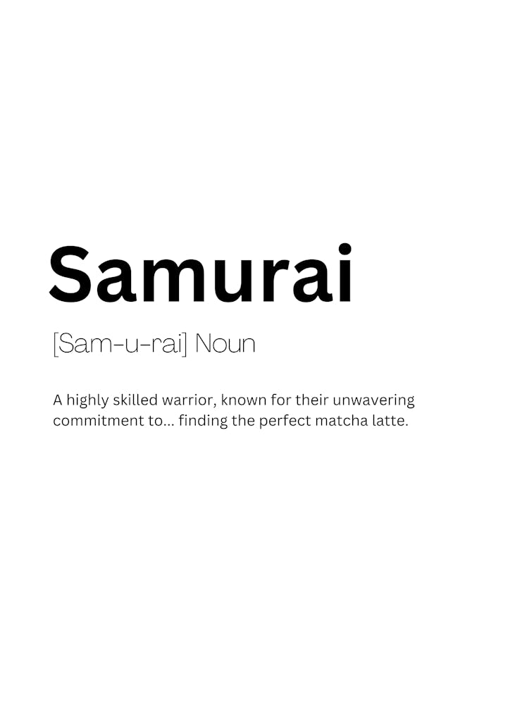 Samurai Definition Meaning